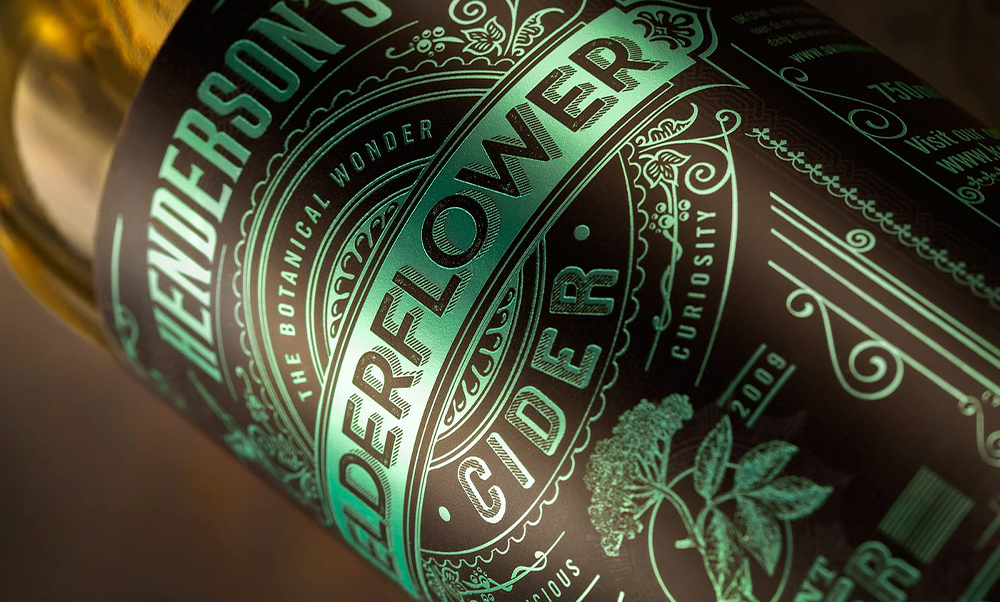 Packaging / Henderson's Cider Redesign by Sand Creative