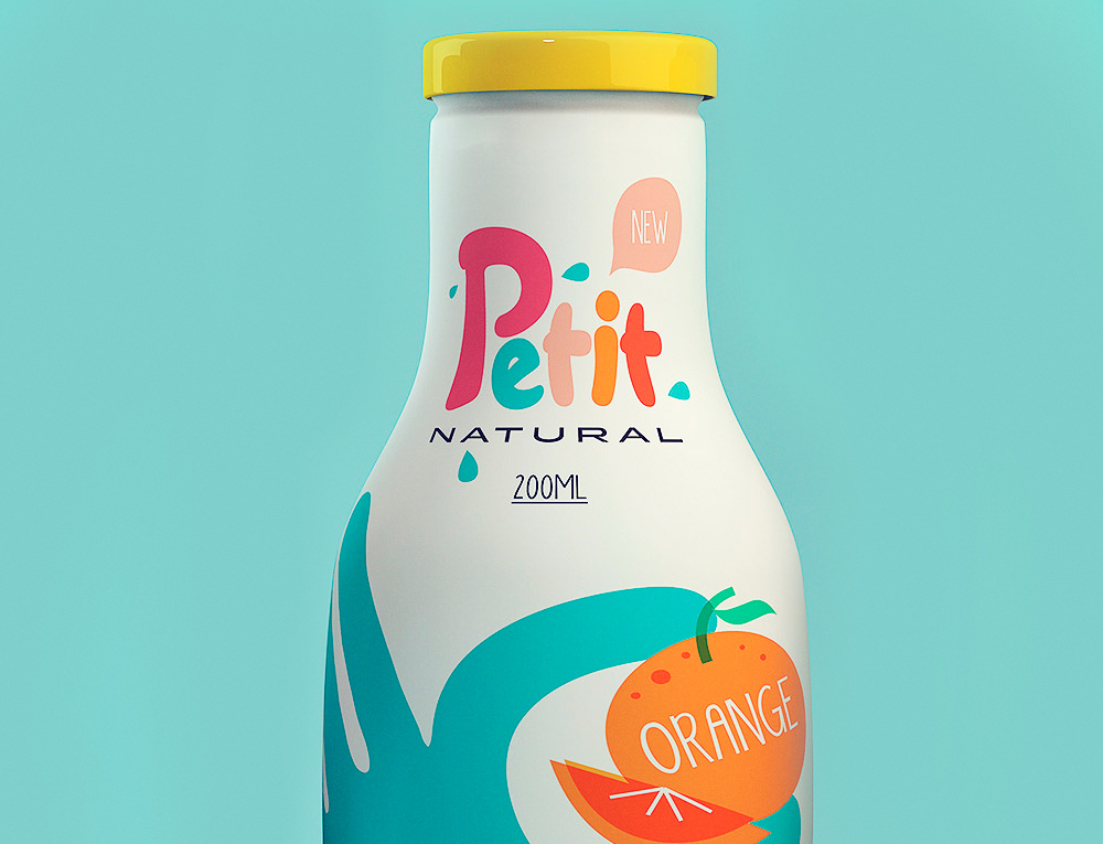 Packaging / Petit - Natural Juice by Agencia Sweety & Co.