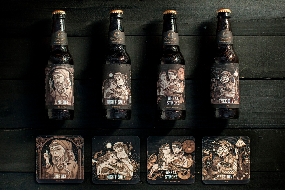 Packaging / Coppertail Brewing Co. by Agencia Spark