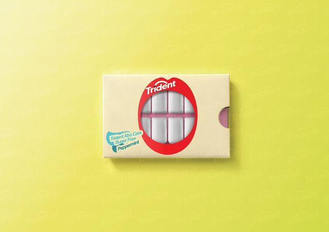 Packaging - Chicles Trident por Hani Douaji