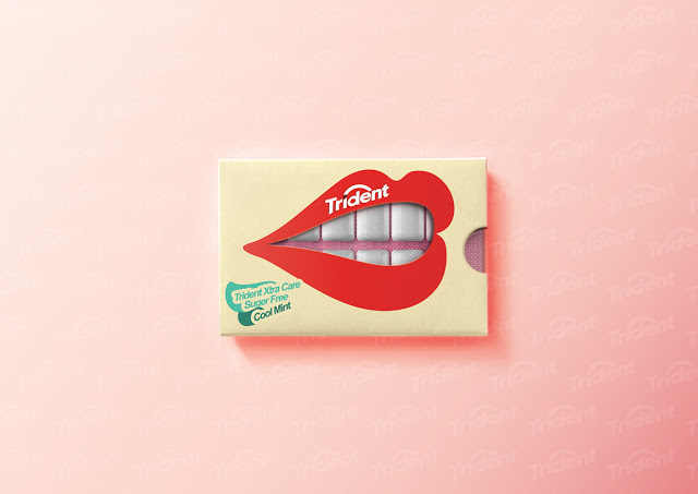 Chicles Trident por Hani Douaji