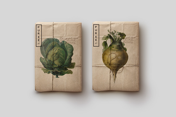 Puree Organics por Monograph&Co