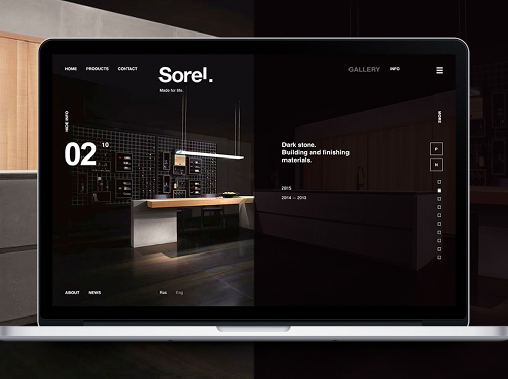 Sorel Leading manufacturers of finishing materials in Russia. | Galería 2Design Blog