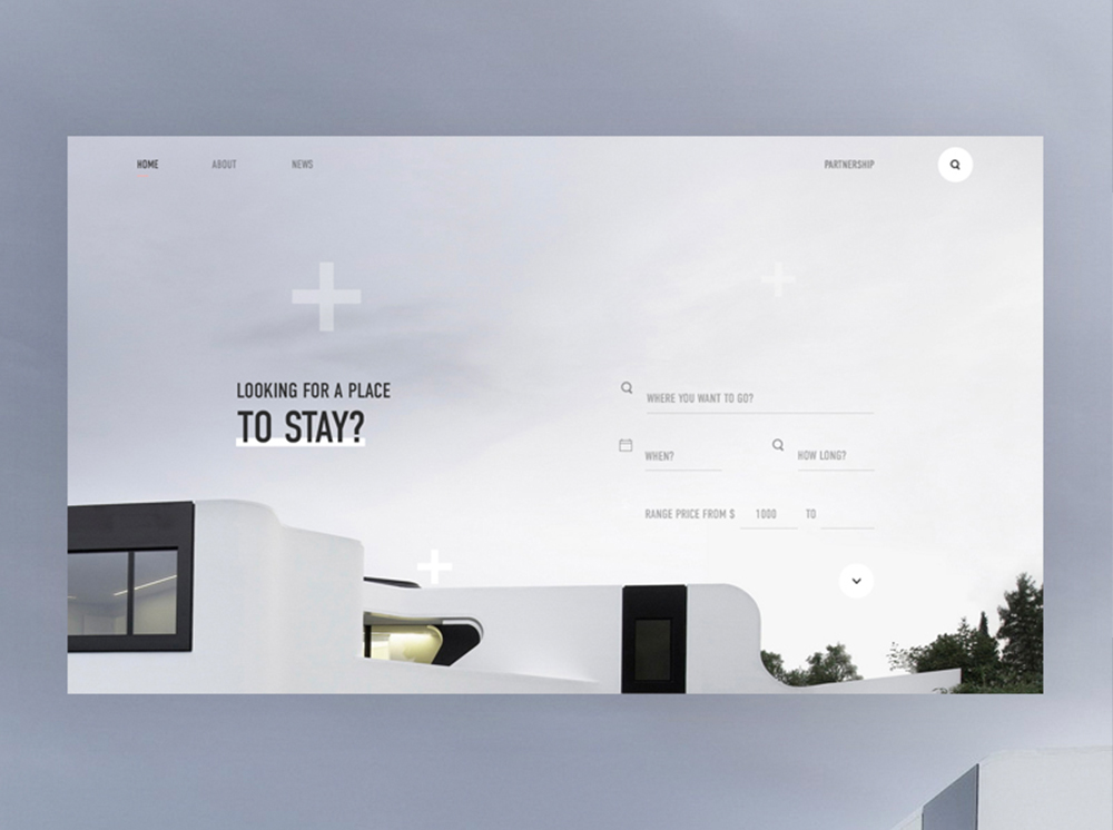 Online marketplace and homestay network for people who wants to find a place to stay or someone to stay. | Galería 2Design Blog