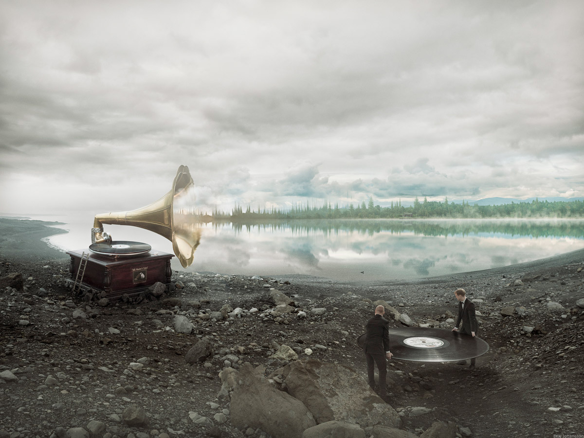 Soundscapes por Erik Johansson - Galeria 2Design Blog