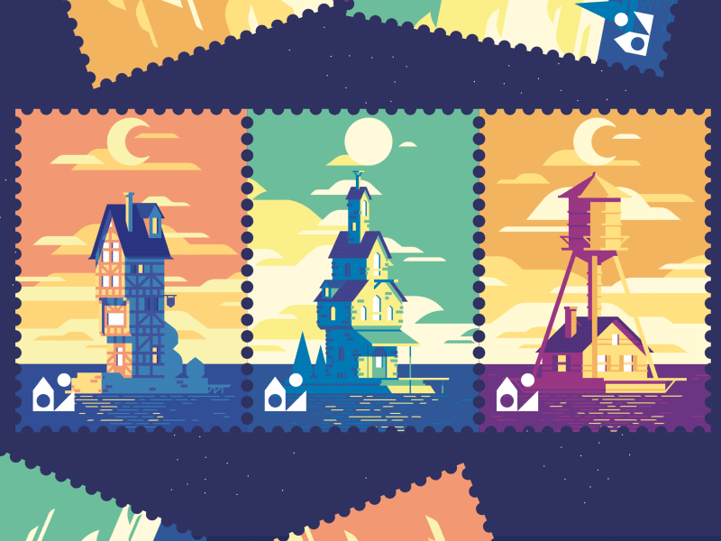 Islands stamps por Guillaume Kurkdjian