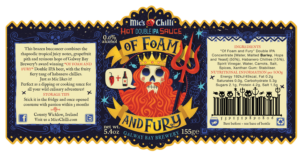 Mic's Chilli Packaging