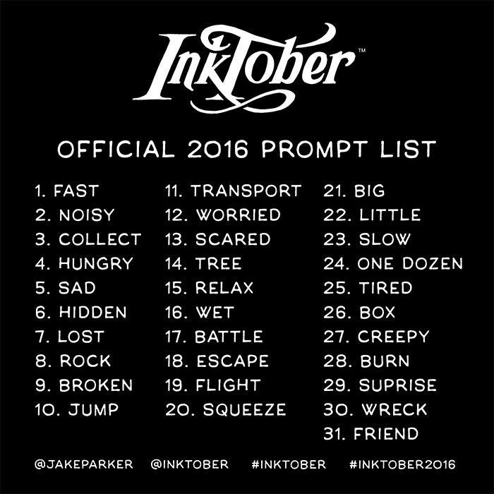 Inktober 2016