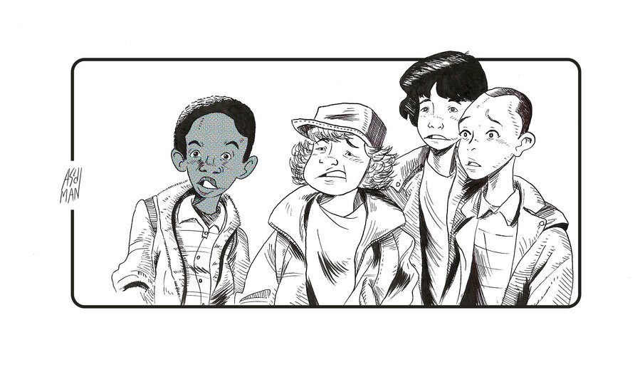 Stranger Things por Ascdman