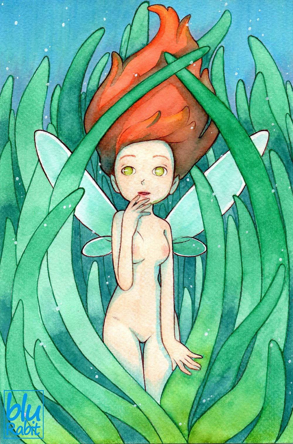 Ilustracion de BluRabit - Ilustradores chilenos por 2Design Blog