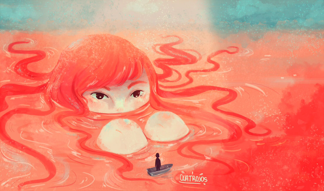 Ilustracion de Cuatrojosz - Ilustradores chilenos por 2Design Blog