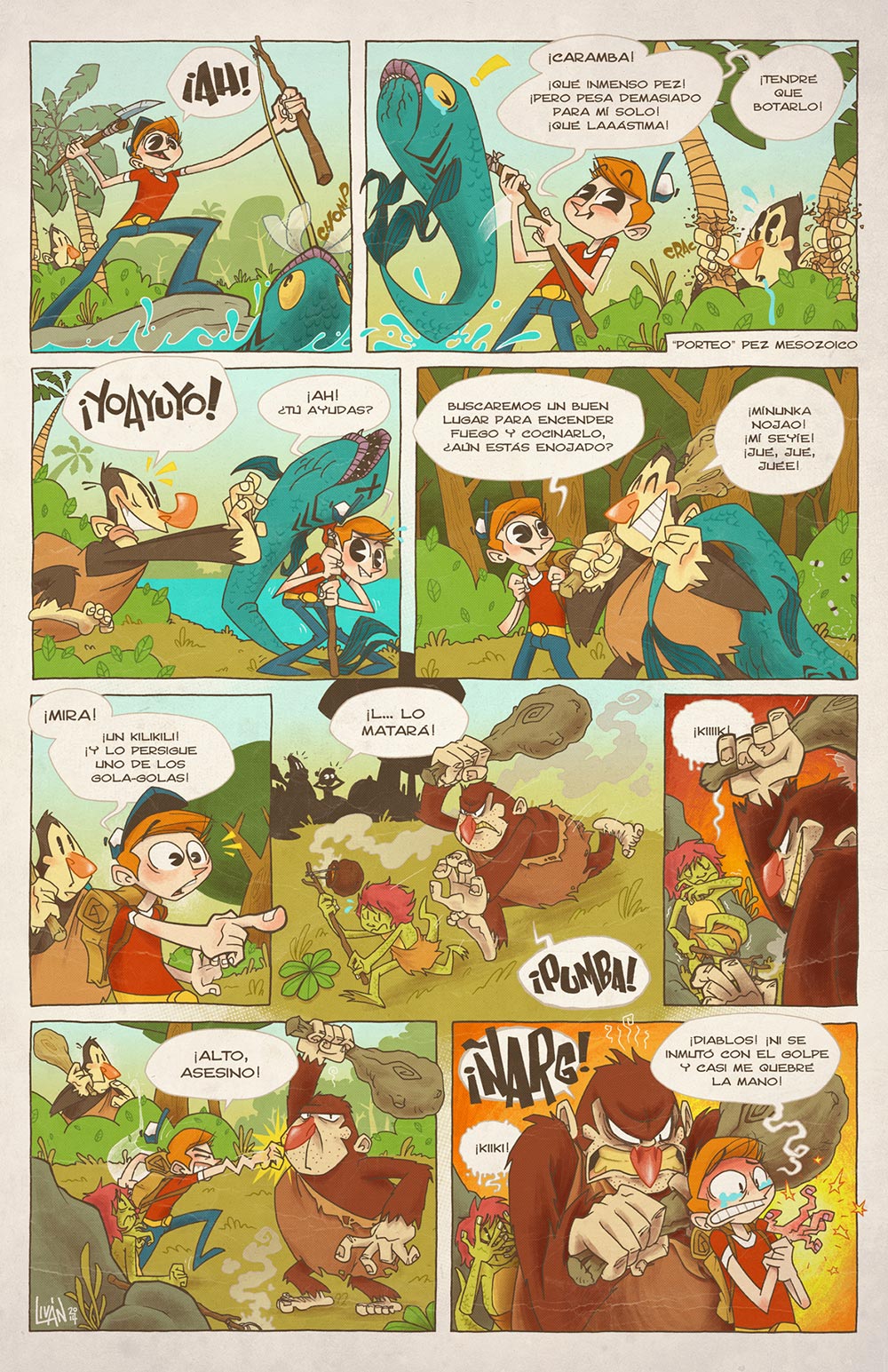 Ilustracion de Livan - Ilustradores chilenos por 2Design Blog