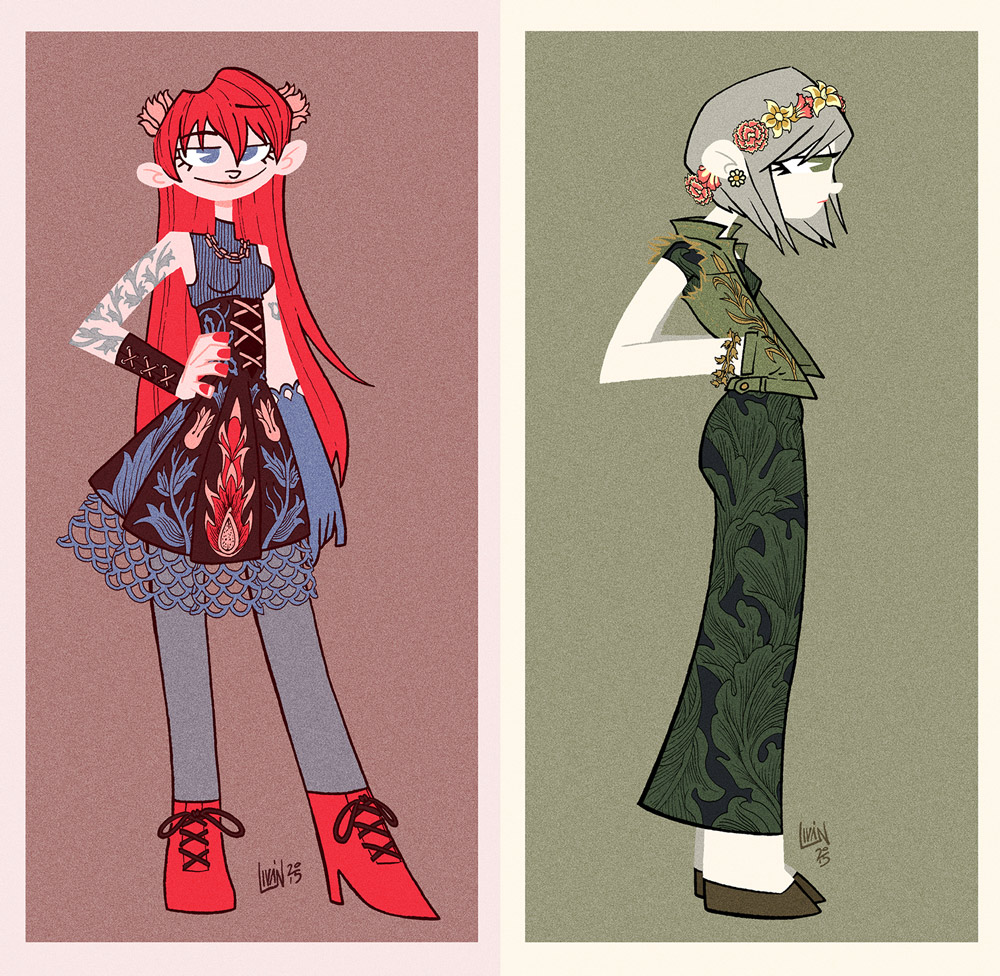 Ilustracion de Livan - Ilustradores chilenos por 2Design Blog