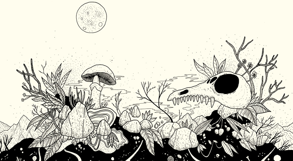 Ilustracion de Ruyman Gilbert - Ilustradores chilenos por 2Design Blog
