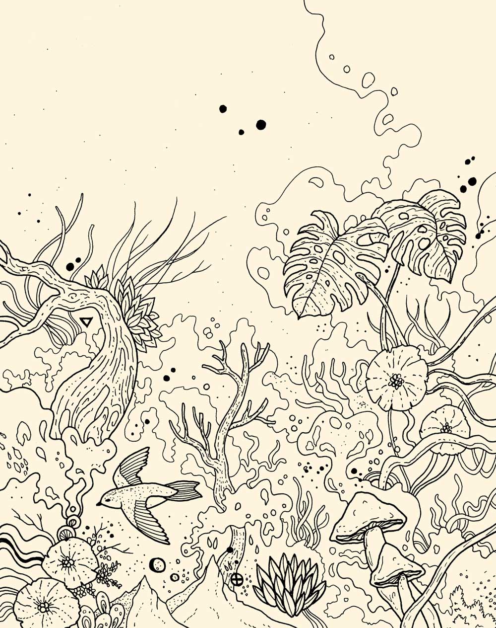Ilustracion de Ruyman Gilbert - Ilustradores chilenos por 2Design Blog