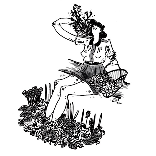 Ilustracion de Elisa Moreno - Ilustradores chilenos por 2Design Blog
