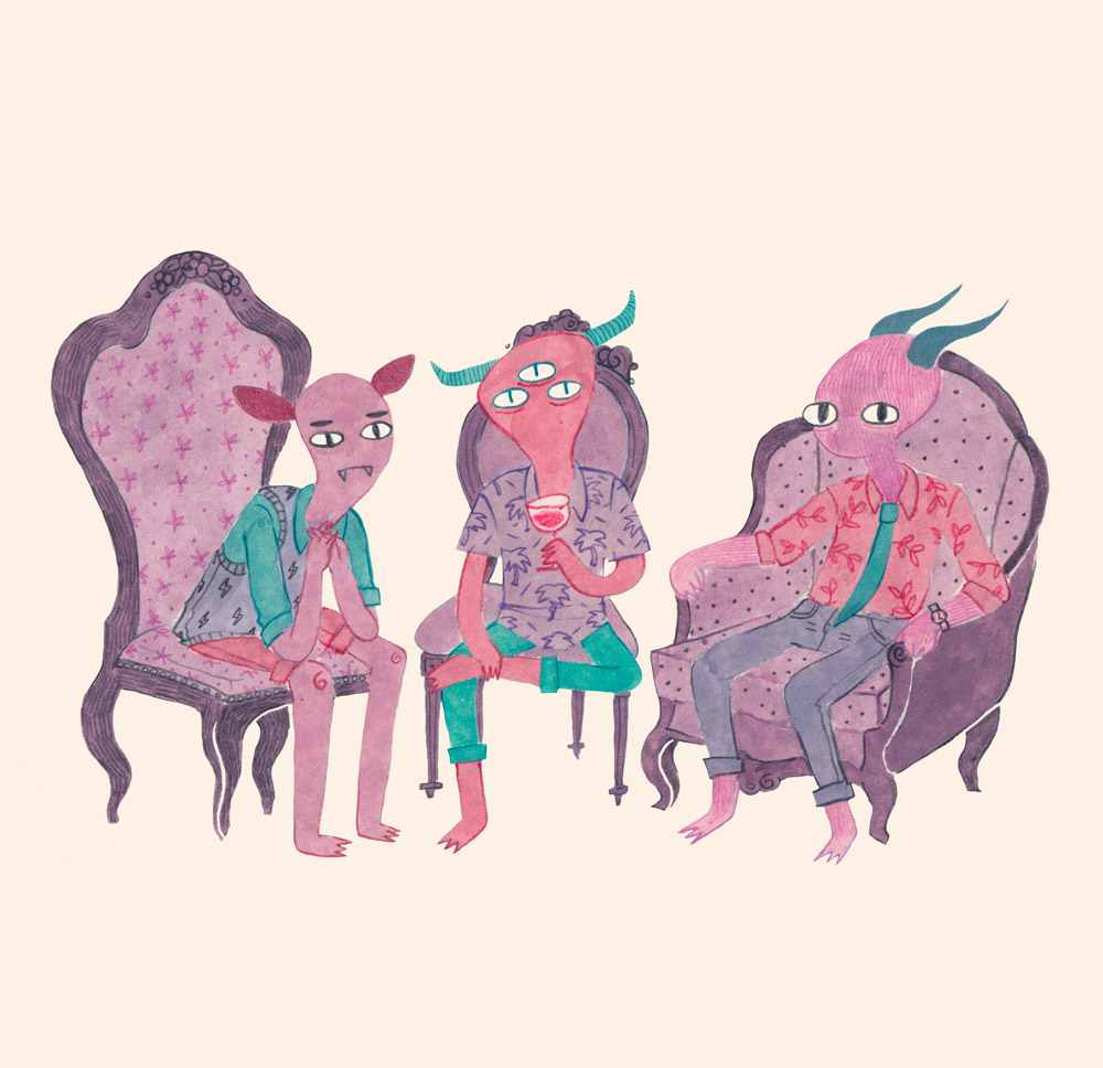 Ilustracion de Gabicoco - Ilustradores chilenos por 2Design Blog