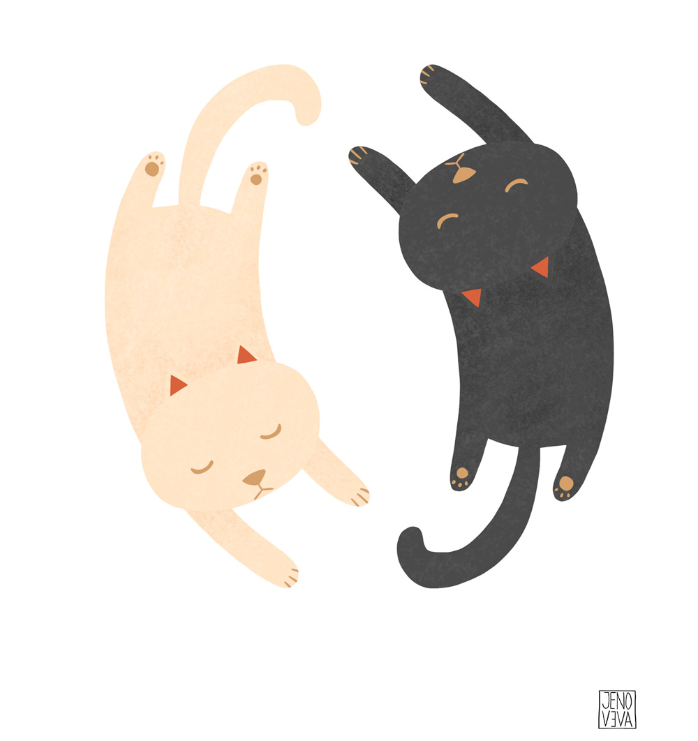 Yingyangcat por Jenoveva Espinoza