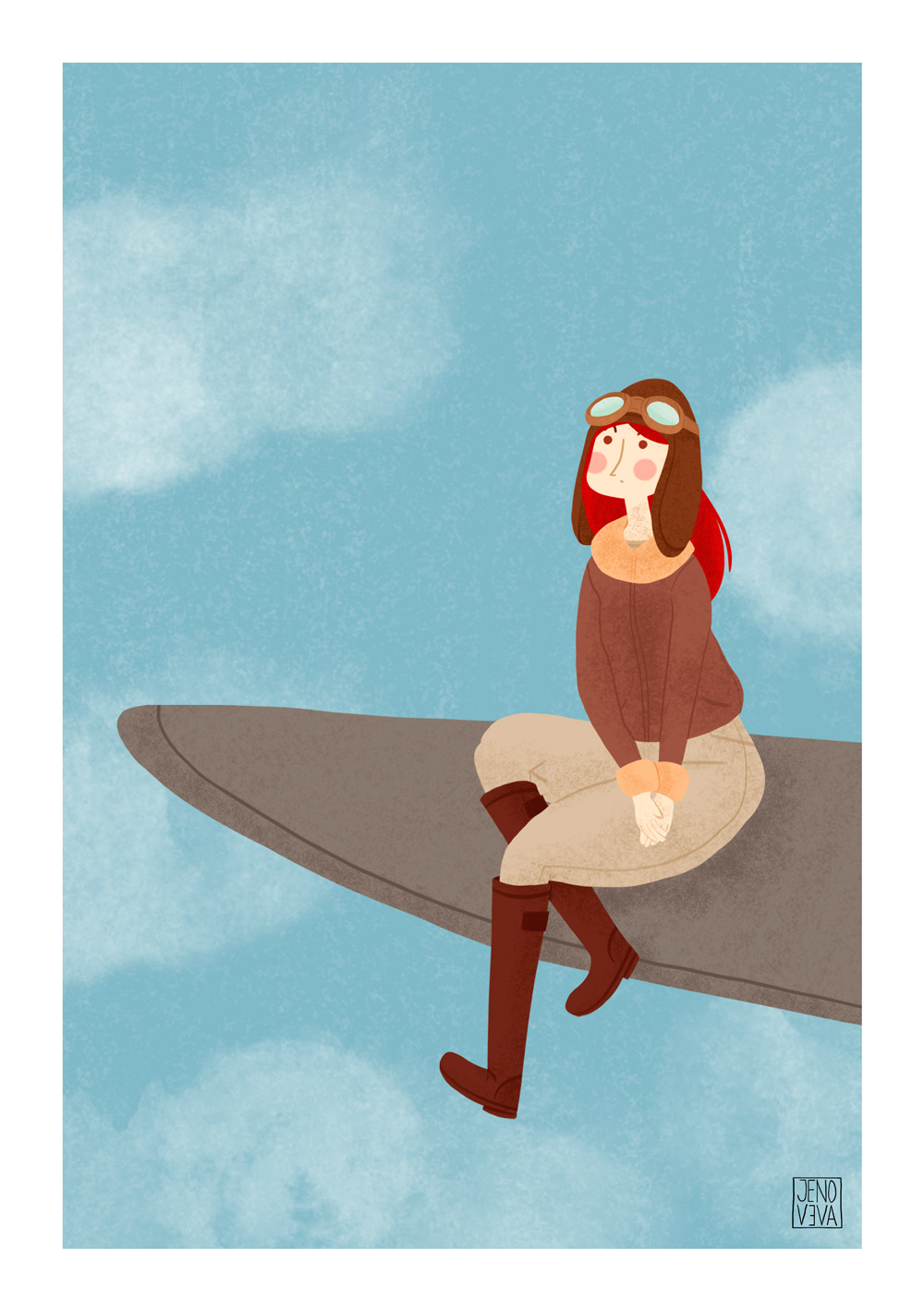 Aviator por Jenoveva Espinoza