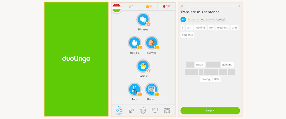 Try Duolingo