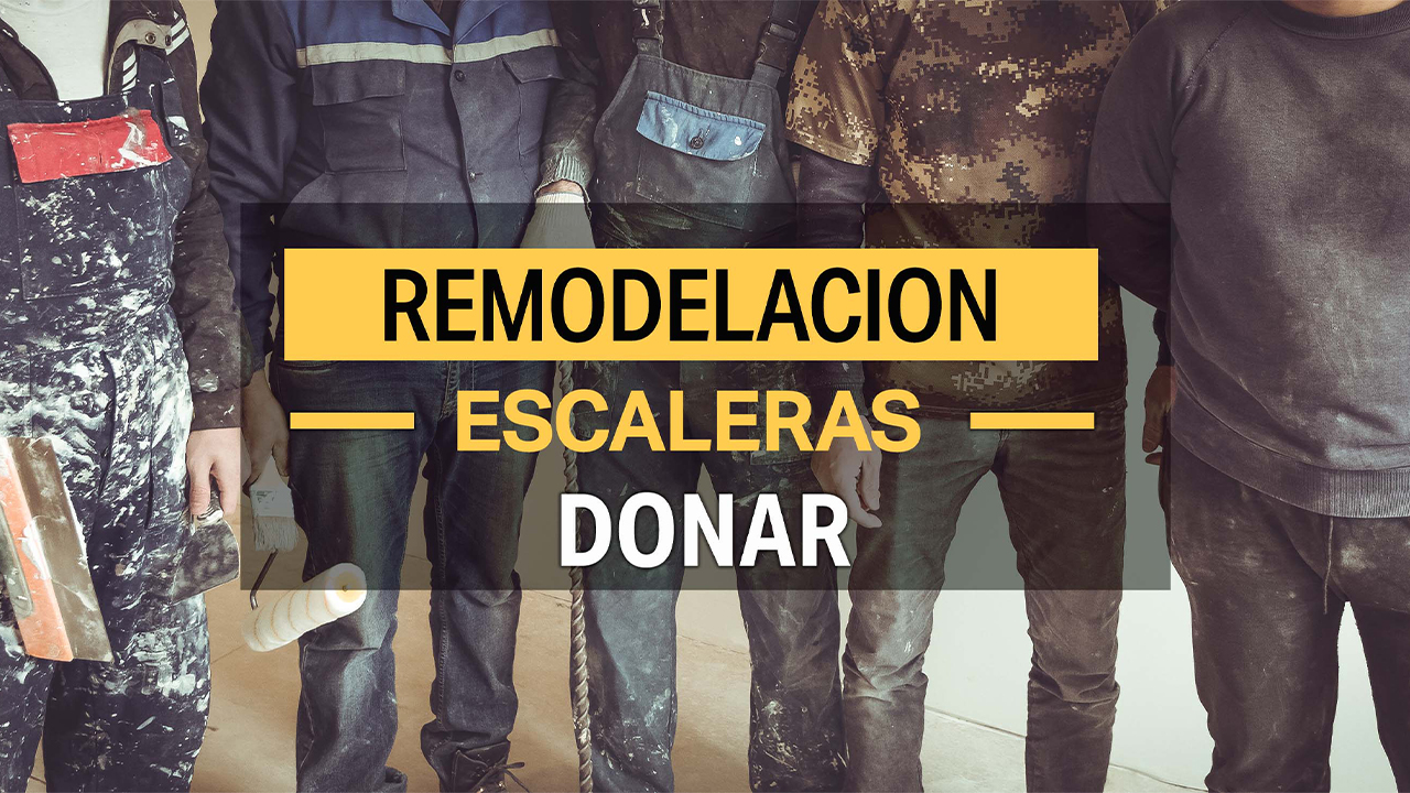 Remodelación de escaleras