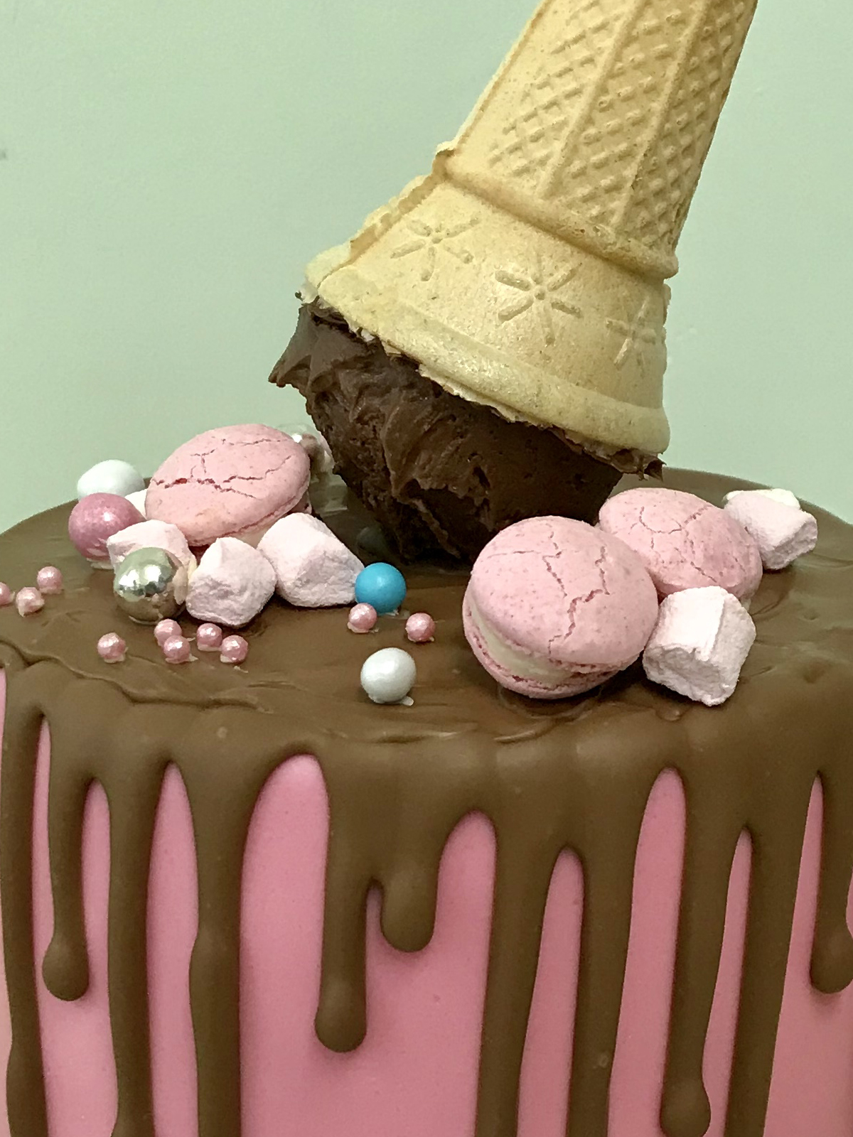 Chocolate Icecream Drip Cake chocolate-icecream-drip-cake