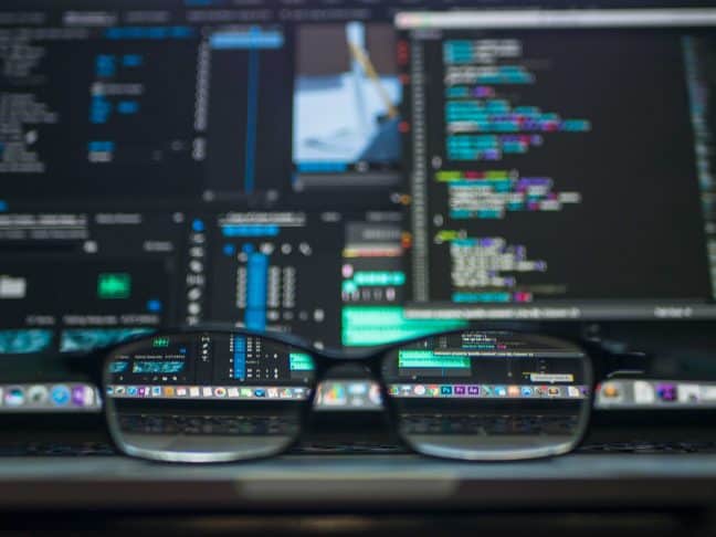 Monitors and lines of code