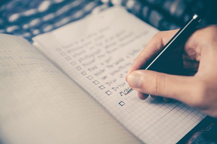 Job Opportunities - Writing In Notebook
