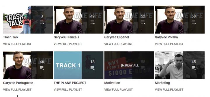 gary vaynerchuk youtube playlist
