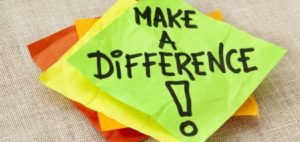 make a difference
