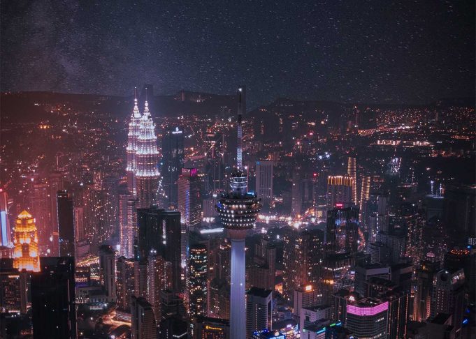 kuala lumpur at night