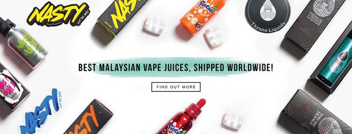 VapeClubMY ships to over 60 countries worldwide