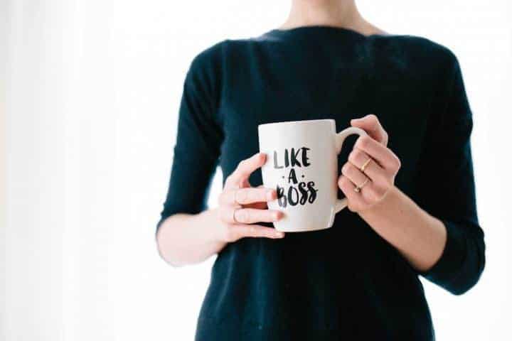 Like a boss mug