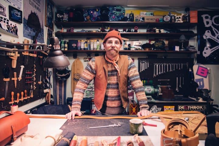 Man and tools