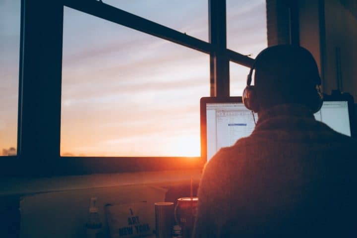 Digital Nomad Jobs Man With Earphones