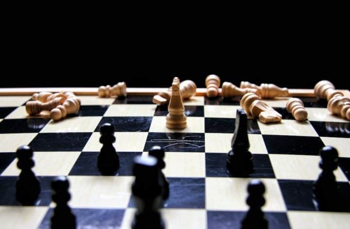 A chessboard