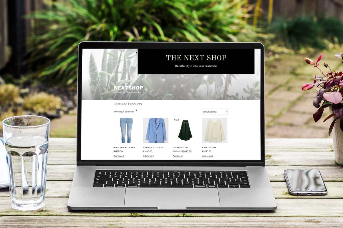 building ecommerce website with next academy