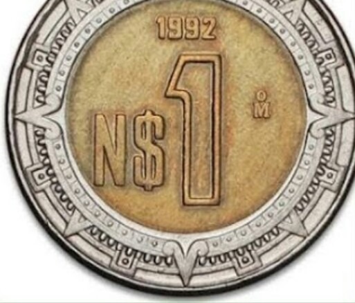 Resultado de imagen para moneda de un peso