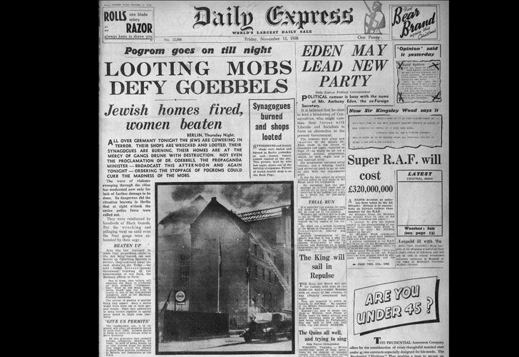 Resultado de imagen para pogroms 9 de noviembre