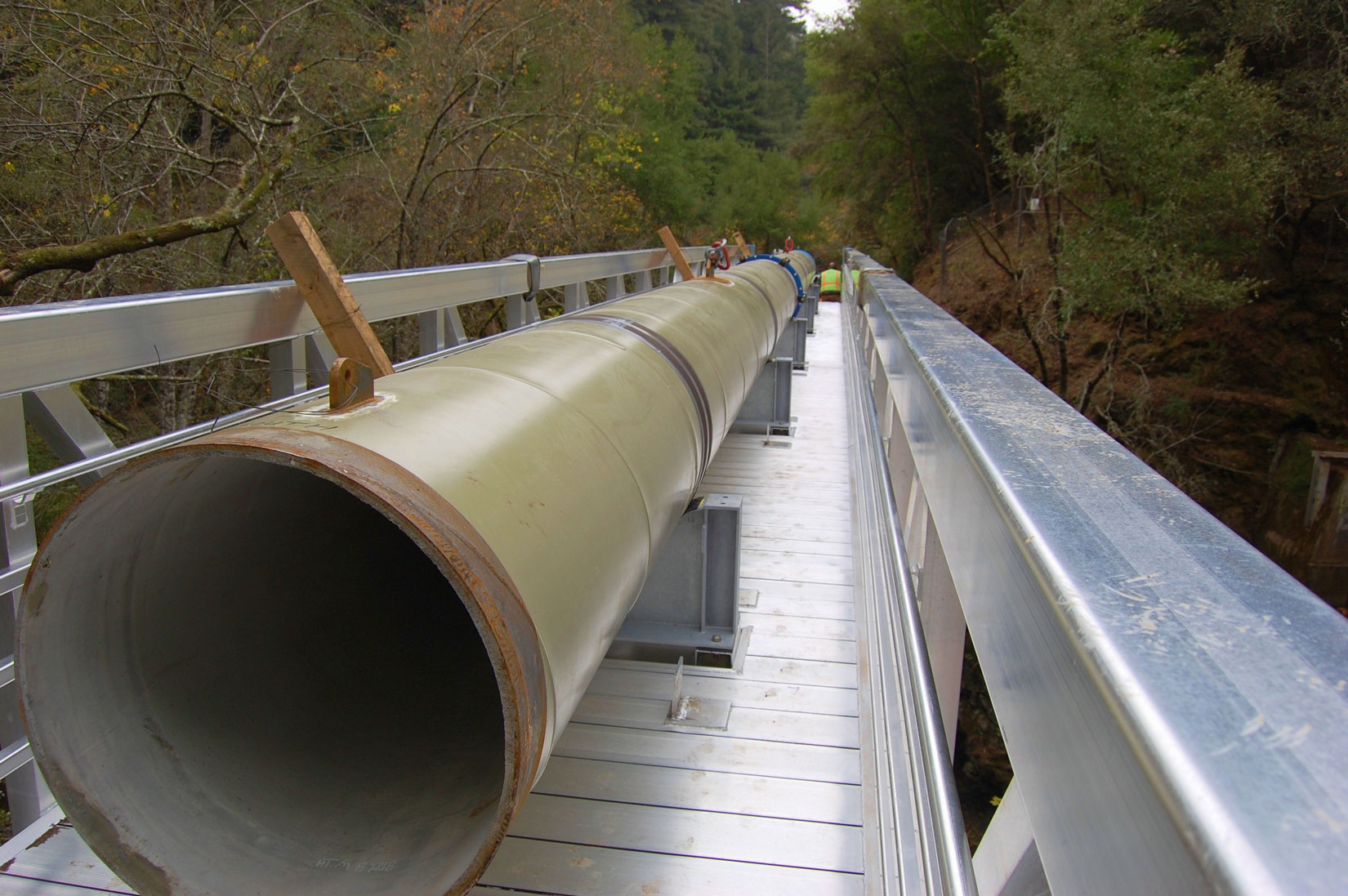 Los Gatos Pipe Utility Bridge CMI Case Studies