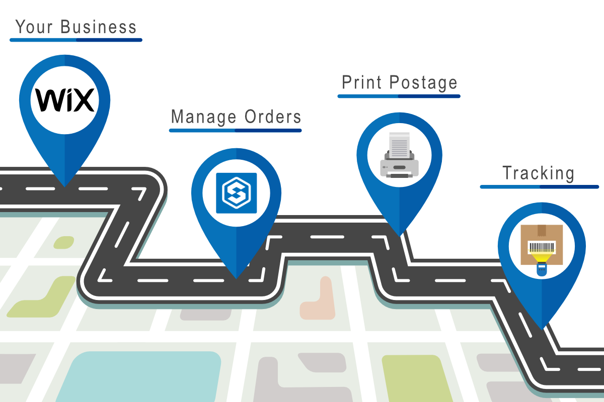print shipping label wix