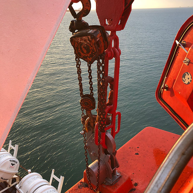 Blog How to Work on Lifeboat Release Gears Safely