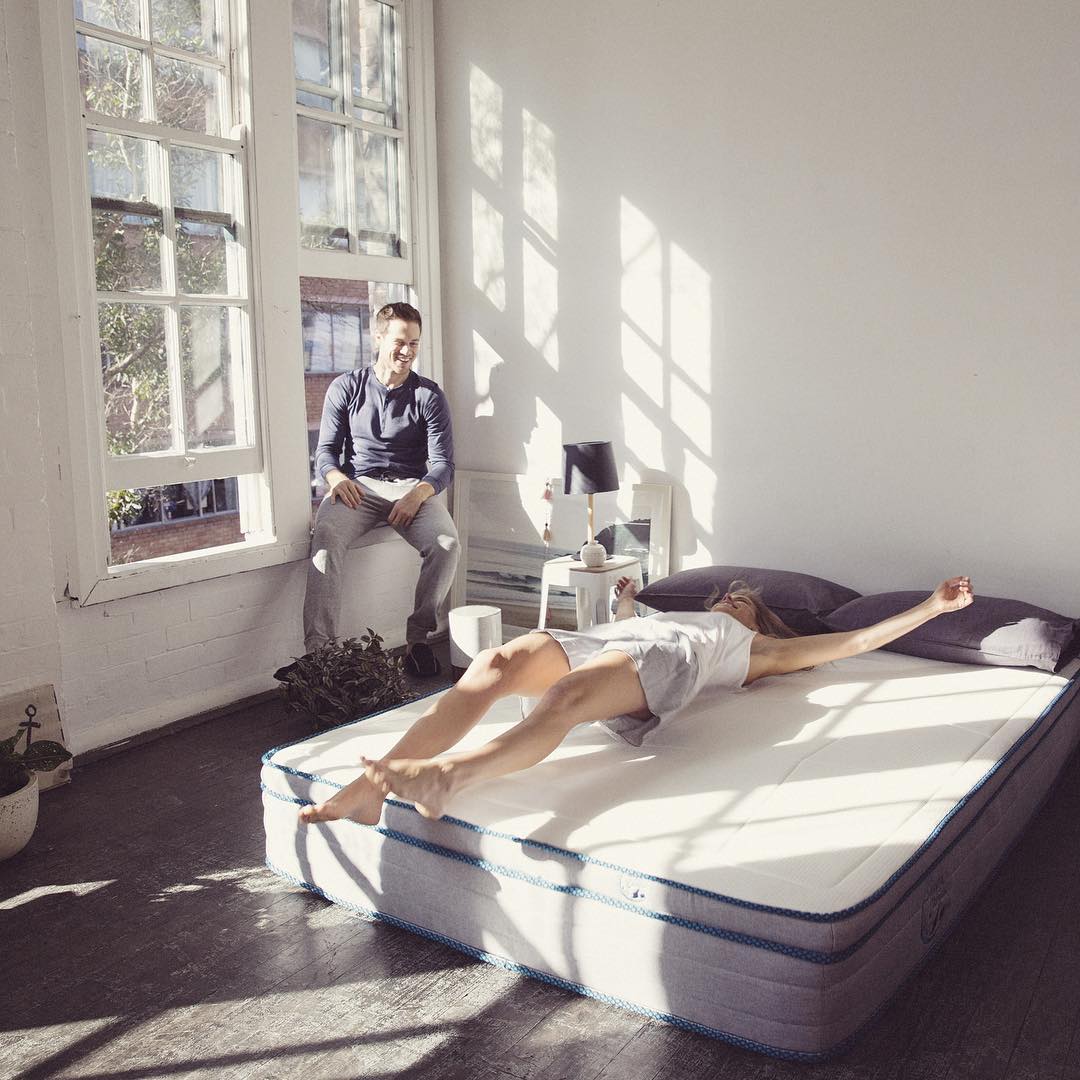 Sleepy Panda mattress in bedroom