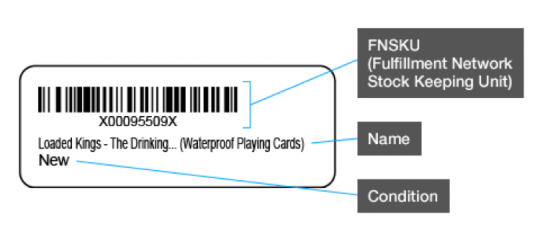 FNSKU Label