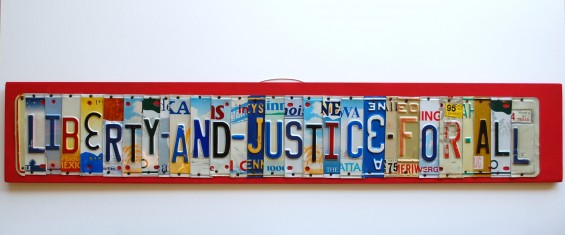 liberty-and-justice-for-all-red-unique-pl8z-license-plate-art
