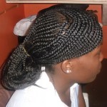 Christine Mbithe's Braiding Skill
