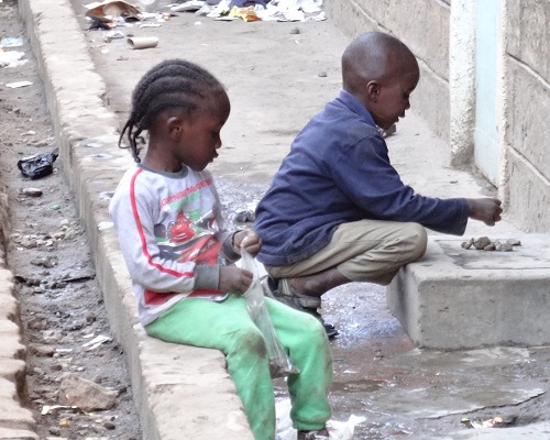 On the streets of Mathare