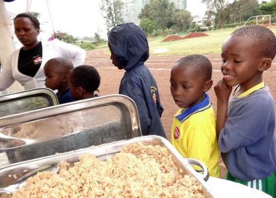 Students, parents, staff and guests ended the day with a celebration feast.