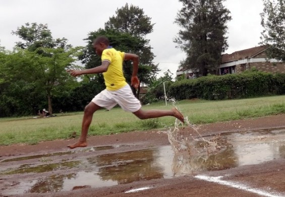 Sometimes the rain temporarily interrupted the athletic events; nevertheless, every event took place!