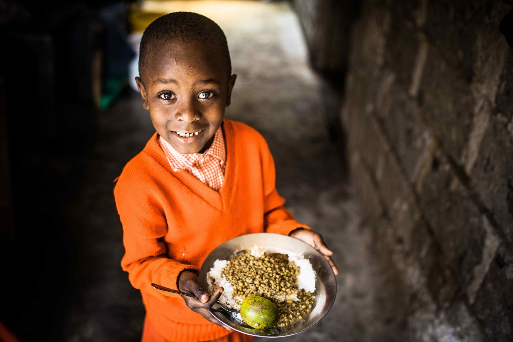 Boy with Food